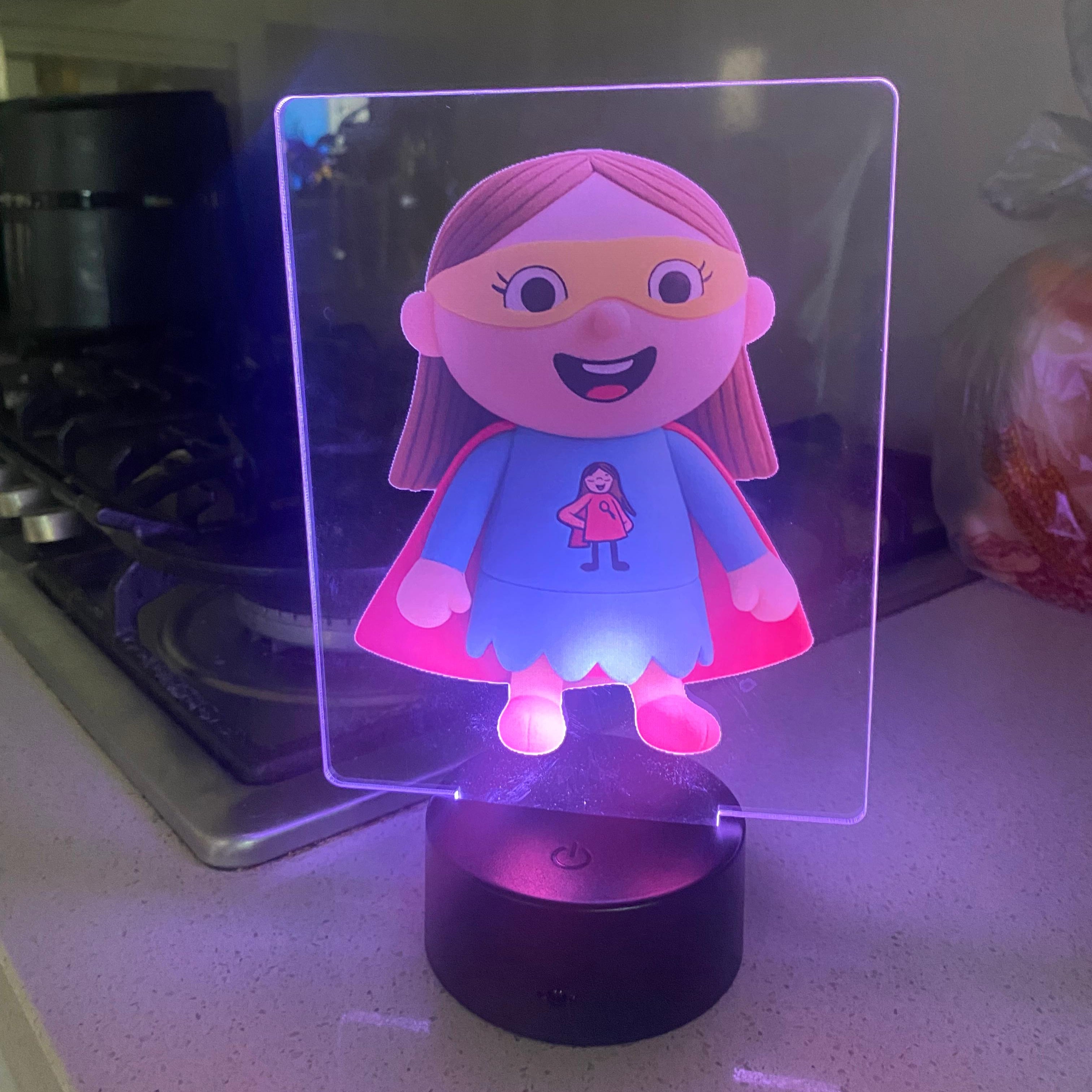 Kids Side Lamp -  Their Protector in the Dark